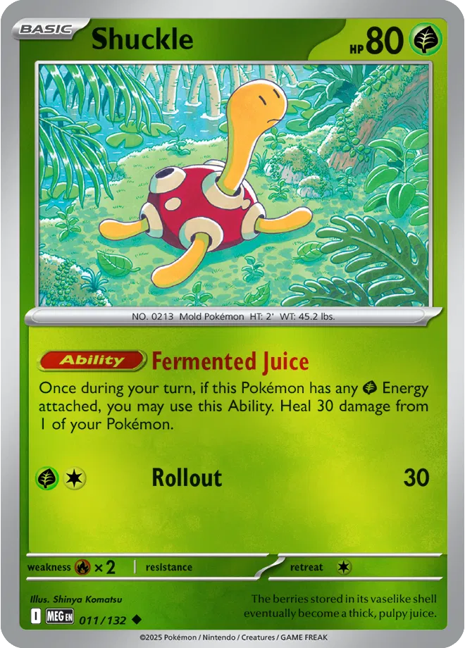 011/132 Shuckle Reverse Holo