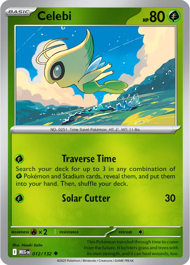 012/132 Celebi Reverse Holo