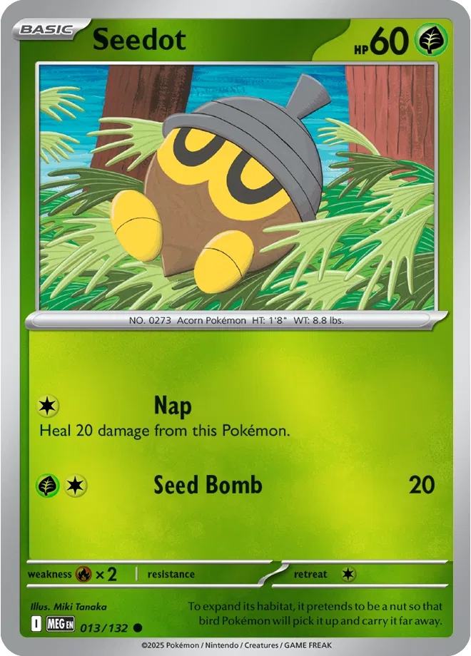 013/132 Seedot Reverse Holo