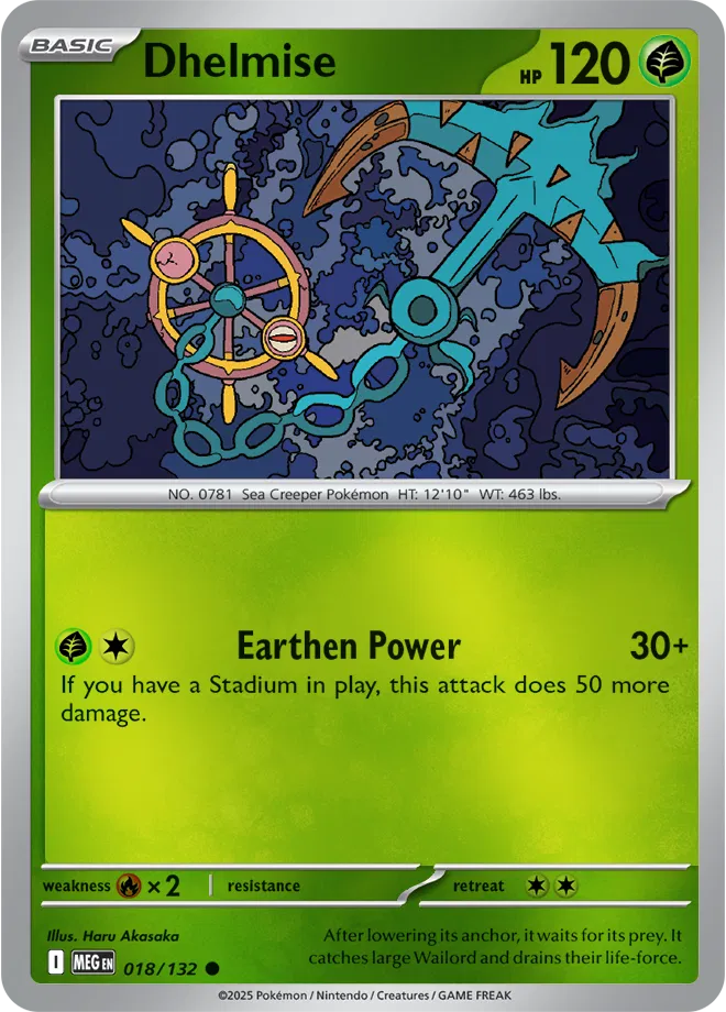 018/132 Dhelmise Reverse Holo