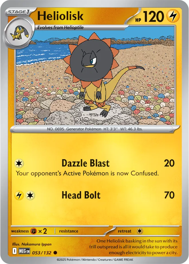053/132 Heliolisk Reverse Holo