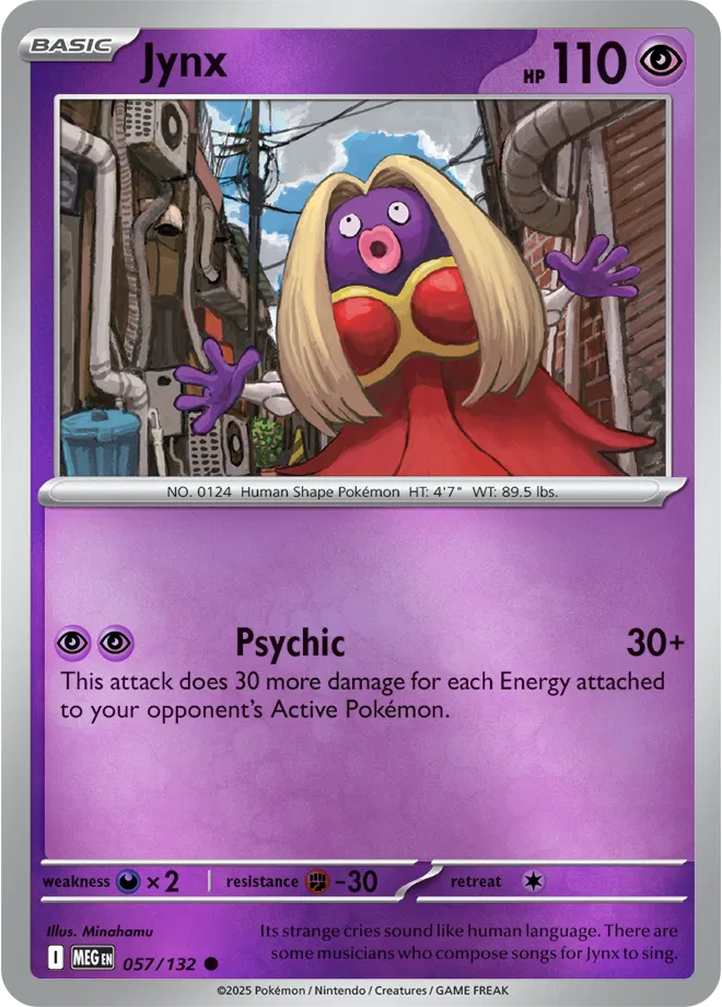 057/132 Jynx Reverse Holo