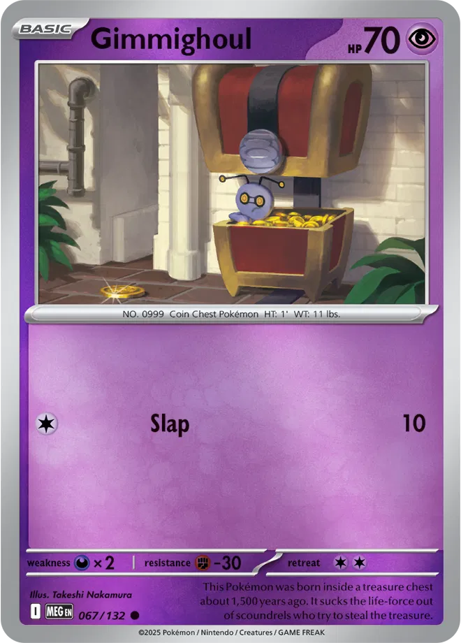 067/132 Gimmighoul Reverse Holo