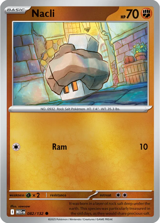 082/132 Nacli Reverse Holo