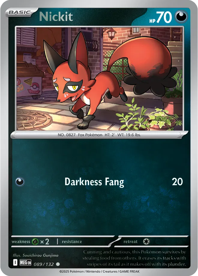 089/132 Nickit Reverse Holo