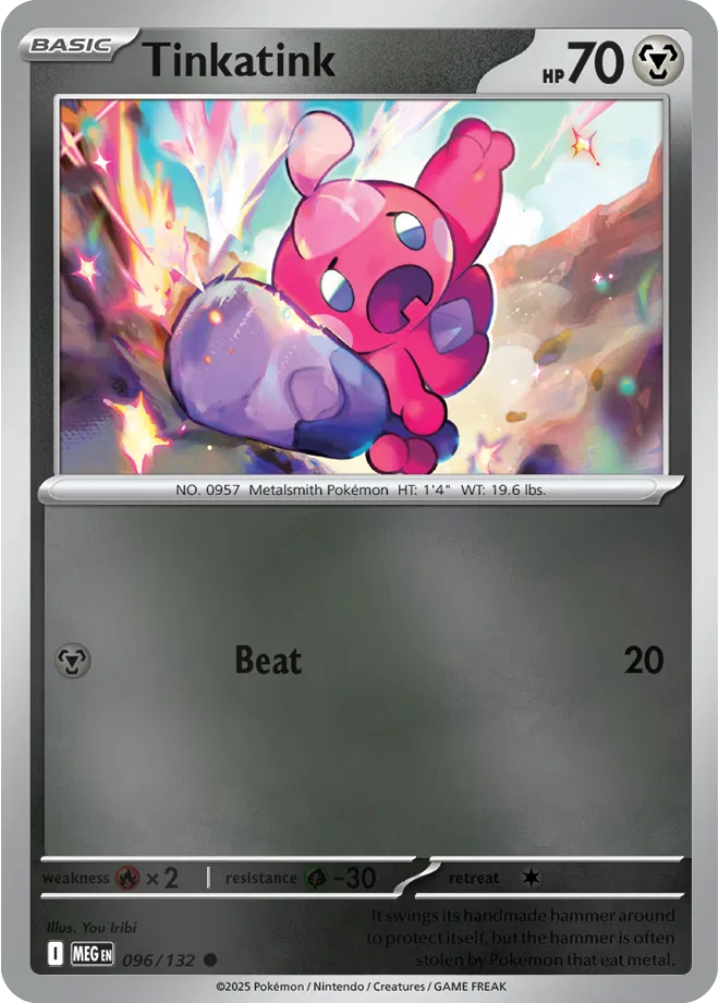 096/132 Tinkatink Reverse Holo