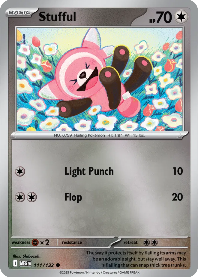 111/132 Stufful Reverse Holo
