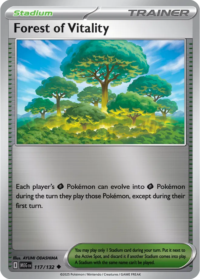 117/132 Forest of Vitality Reverse Holo
