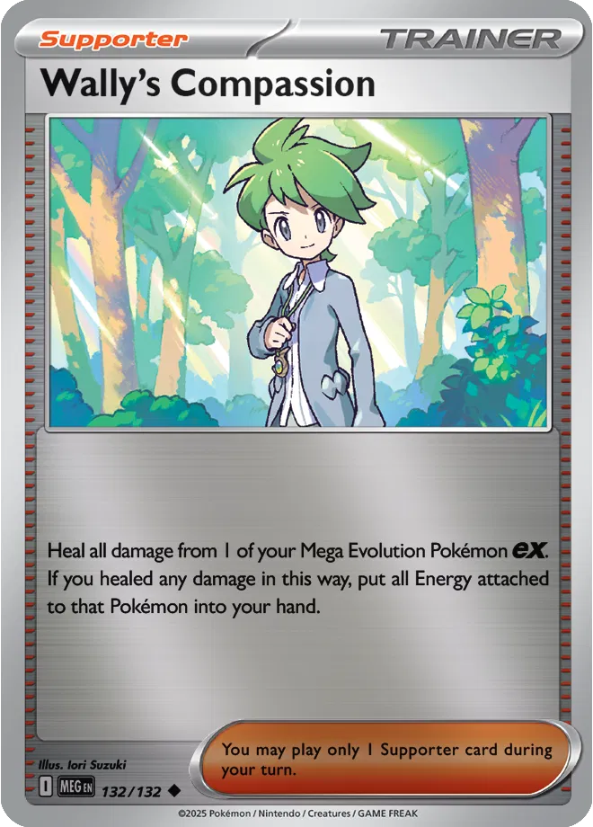 132/132 Wally's Compassion Reverse Holo