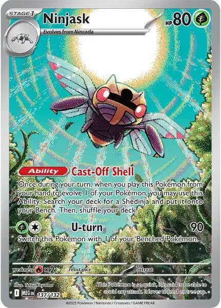 137/132 Ninjask - Mega Evolution
