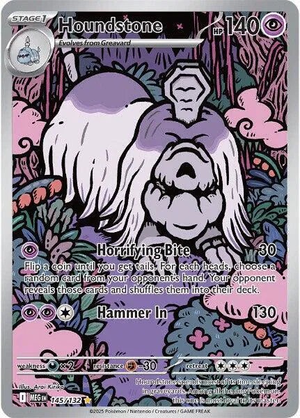 145/132 Houndstone - Mega Evolution
