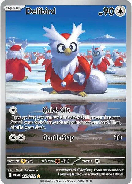 152/132 Delibird - Mega Evolution