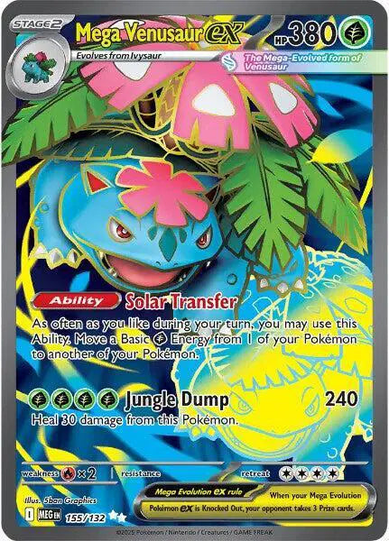155/132 Mega Venusaur EX - Mega Evolution