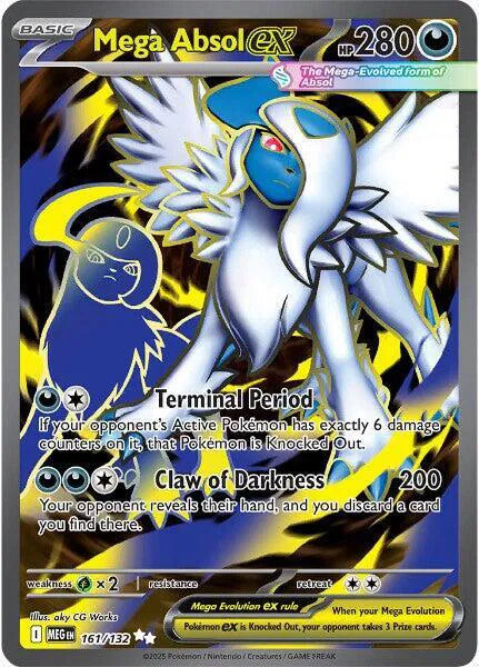 161/132 Mega Absol EX - Mega Evolution