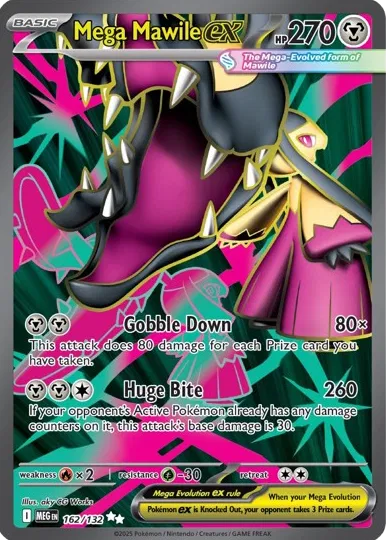162/132 Mega Mawile EX - Mega Evolution