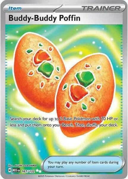 167/132 Buddy-Buddy Poffin - Mega Evolution