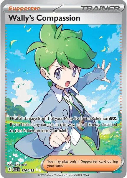 176/132 Wally's Compassion - Mega Evolution