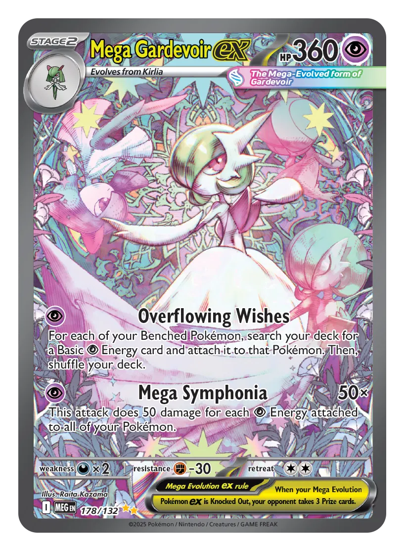 178/132 Mega Gardevoir EX