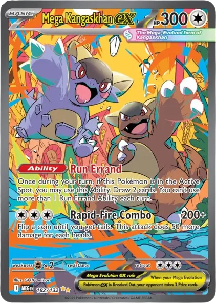 182/132 Mega Kangaskhan EX