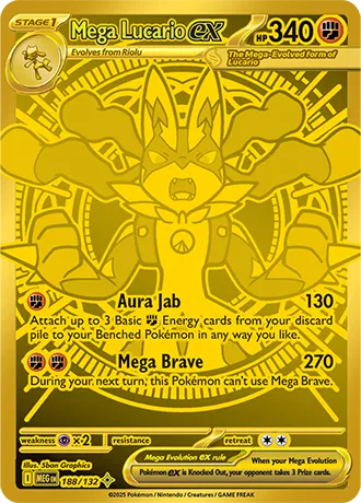 188/132 Mega Lucario EX