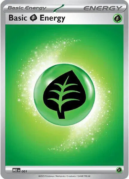 MEE 001 Grass Energy Reverse Holo - Ascended Heroes