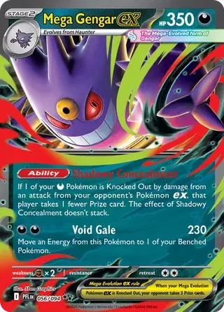 056/094 Mega Gengar EX - Phantasmal Flames