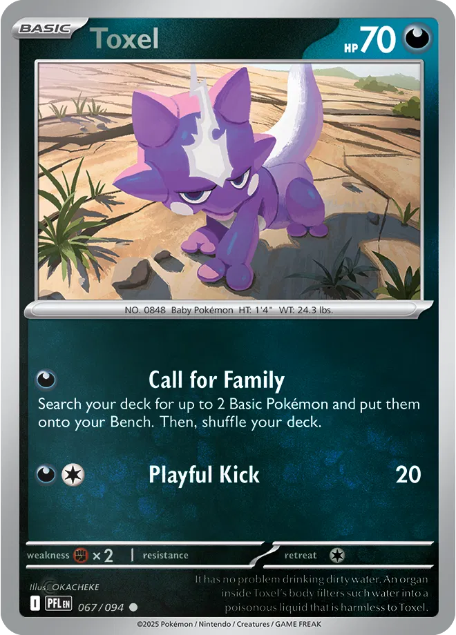 067/094 Toxel Reverse Holo