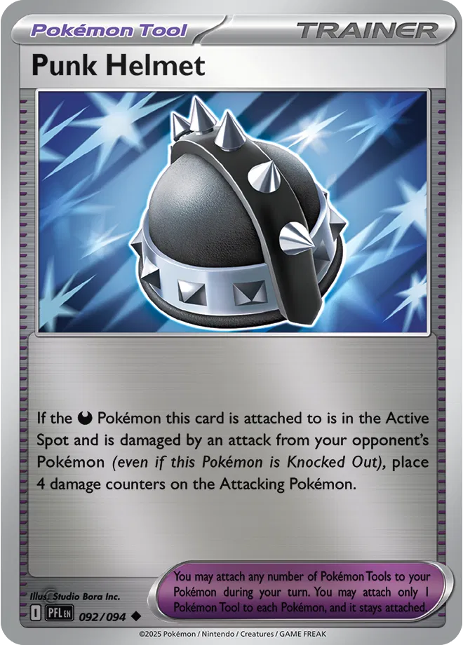 092/094 Punk Helmet Reverse Holo