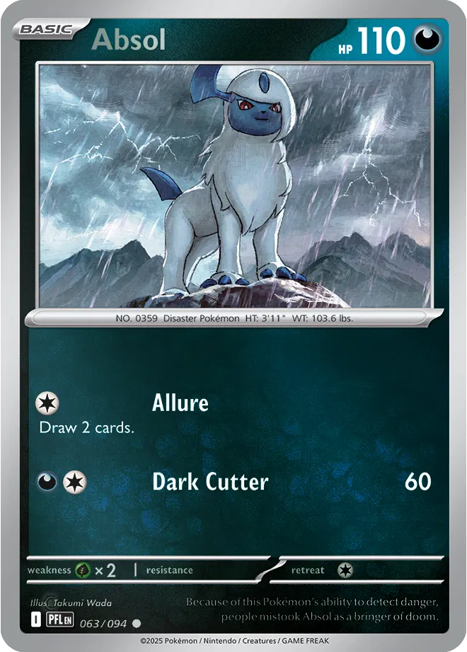 063/094 Absol Reverse Holo