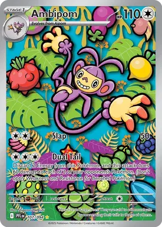 107/094 Ambipom - Phantasmal Flames