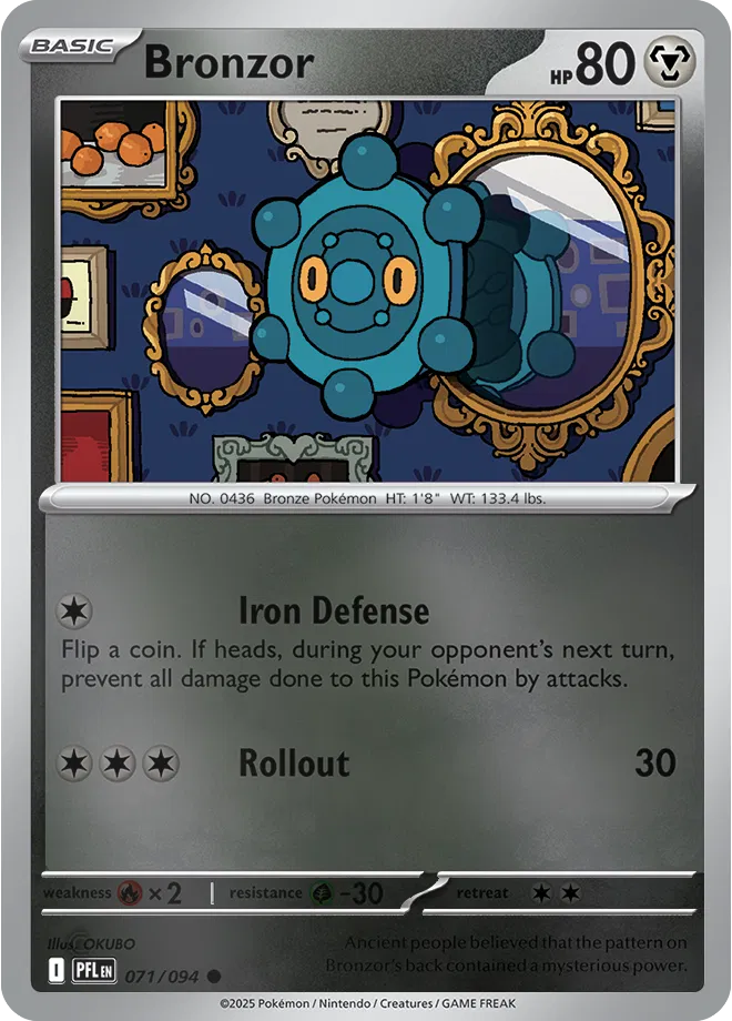 071/094 Bronzor Reverse Holo