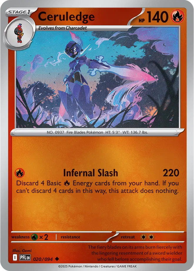 020/094 Ceruledge Reverse Holo