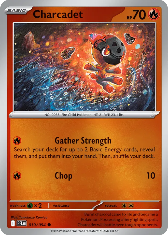 019/094 Charcadet Reverse Holo