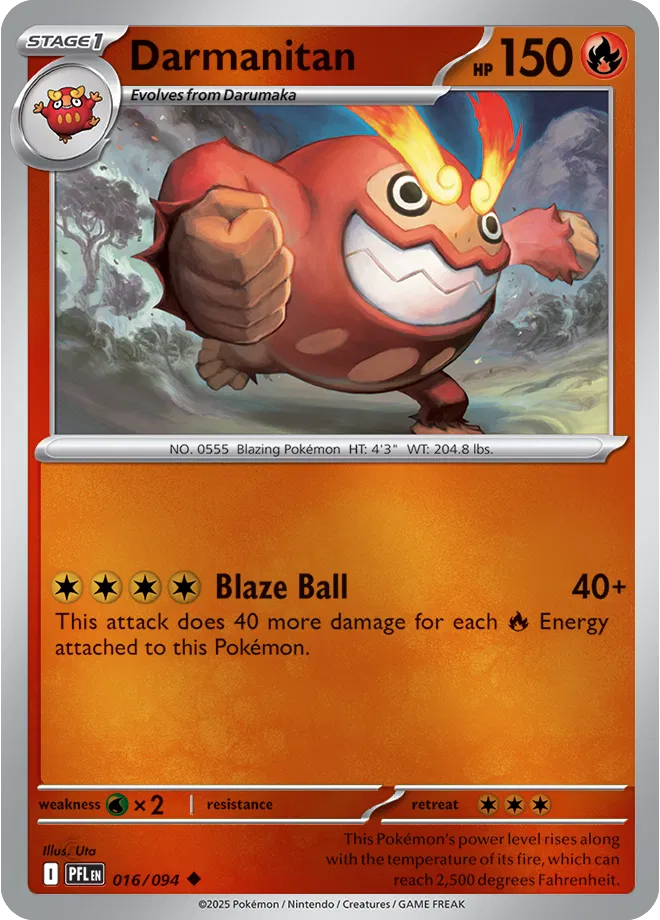 015/094 Darumaka Reverse Holo