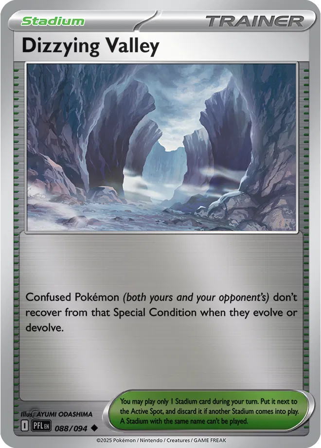 088/094 Dizzying Valley Reverse Holo