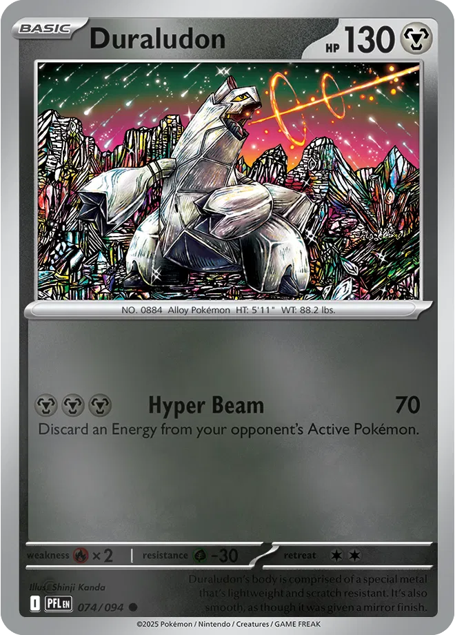074/094 Duraludon Reverse Holo