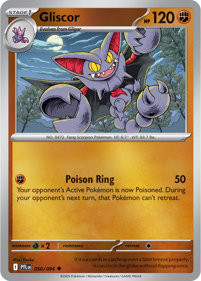 050/094 Gliscor Reverse Holo