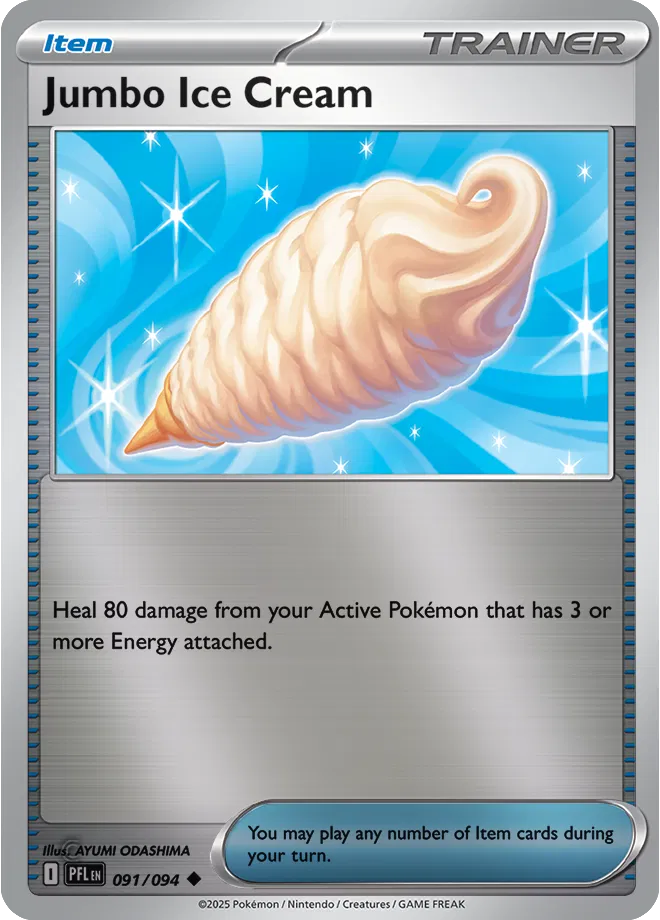 091/094 Jumbo Ice Cream Reverse Holo - Phantasmal Flames