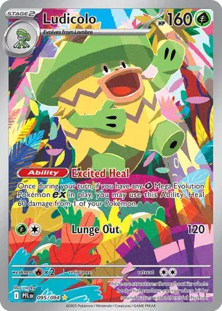 095/094 Ludicolo - Phantasmal Flames