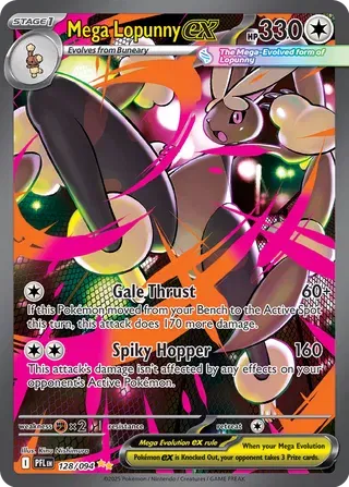 128/094 Mega Lopunny EX