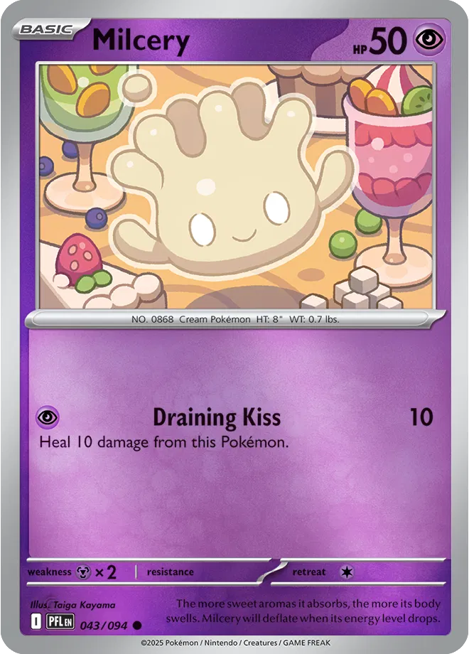 043/094 Milcery Reverse Holo
