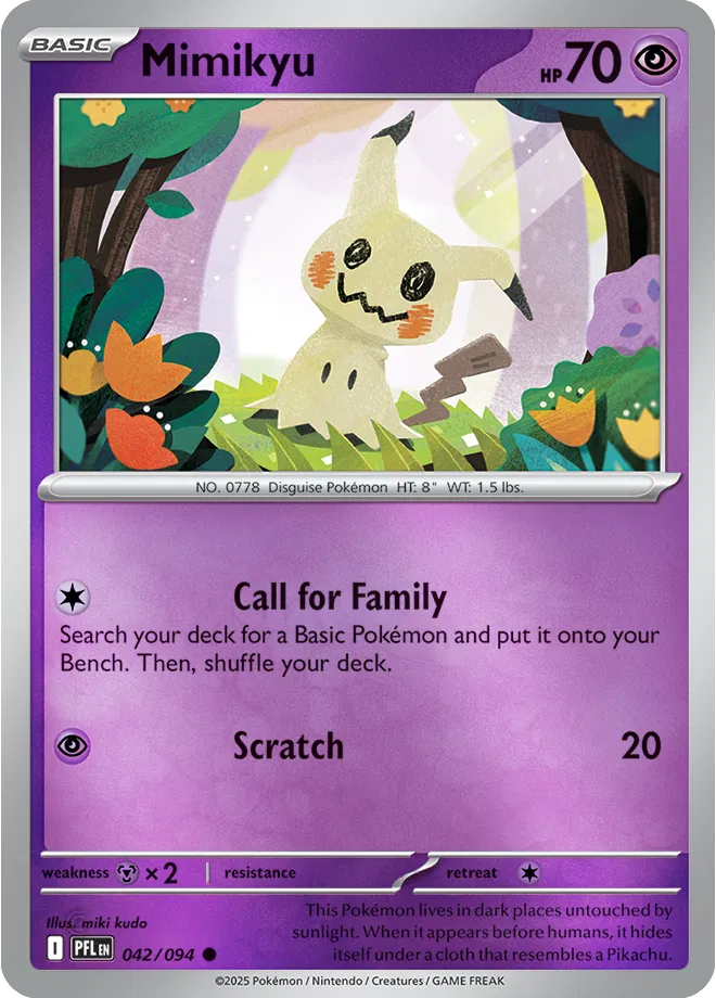 042/094 Mimikyu Reverse Holo