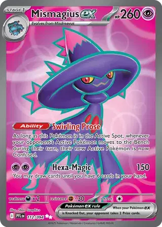 112/094 Mismagius EX - Phantasmal Flames