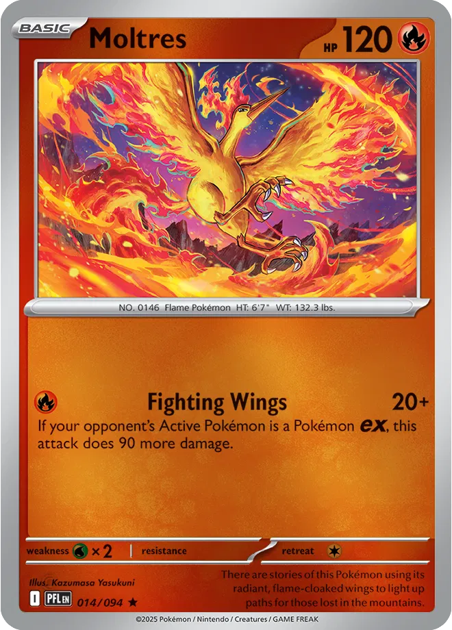 014/094 Moltres Reverse Holo