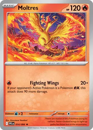 014/094 Moltres Holofoil