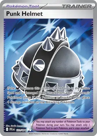 121/094 Punk Helmet - Phantasmal Flames