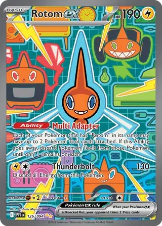 126/094 Rotom EX