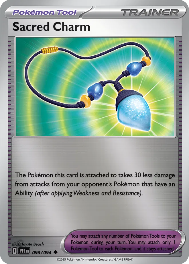 093/094 Sacred Charm Reverse Holo