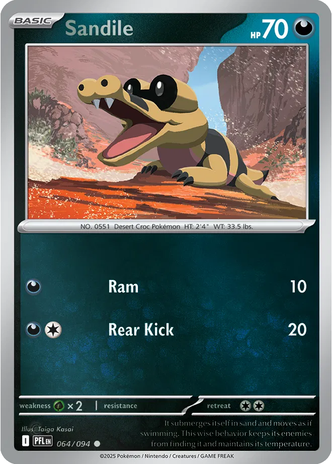 064/094 Sandile Reverse Holo