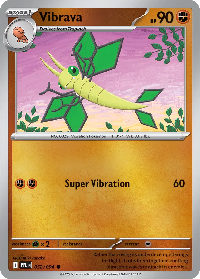 052/094 Vibrava Reverse Holo